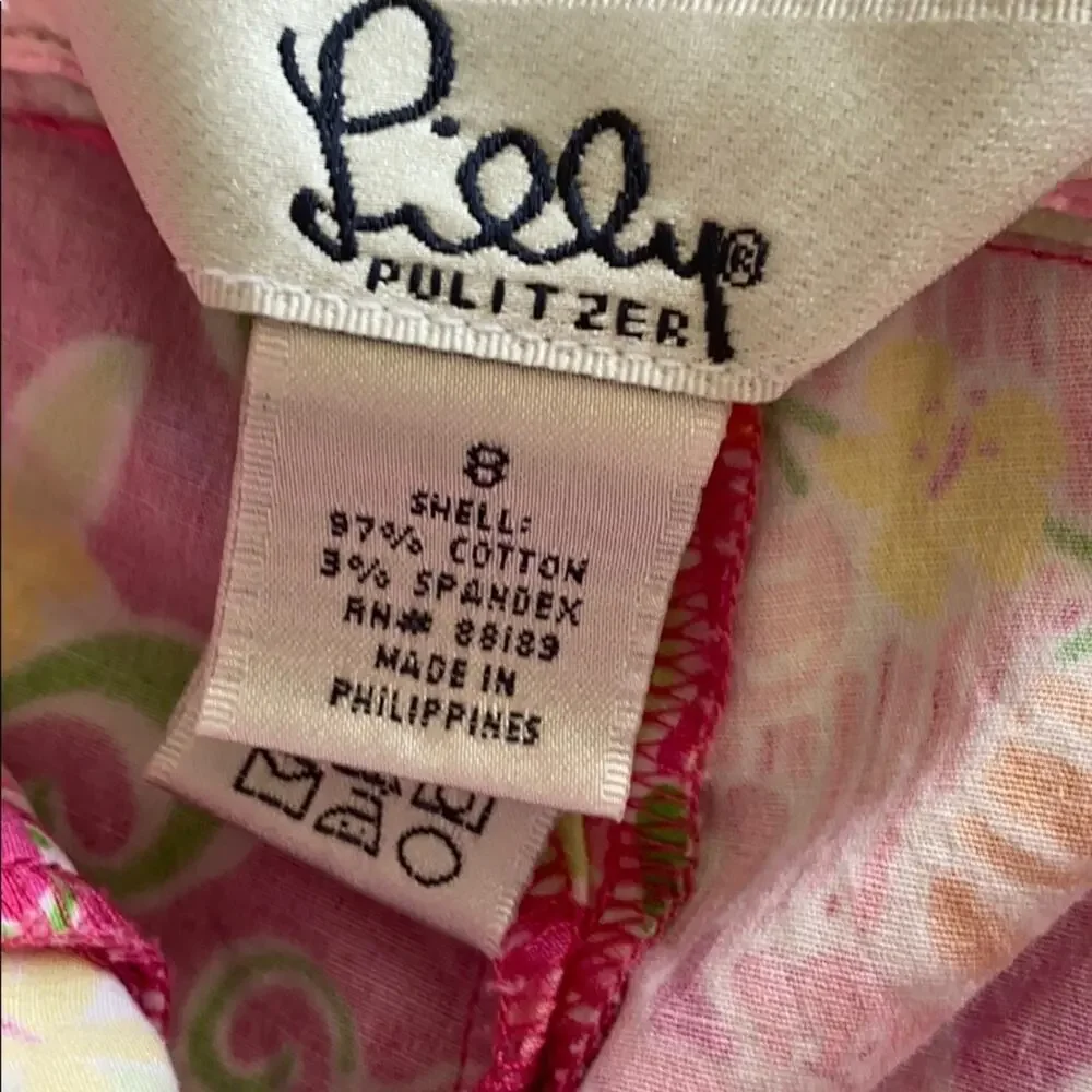 Lilly Pulitzer 8 Capri pants - Picture 4 of 5